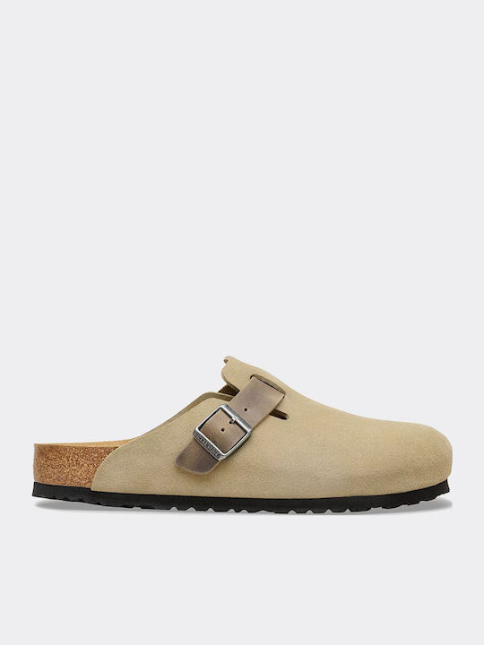 Birkenstock Boston Leather Winter Men's Slipper...