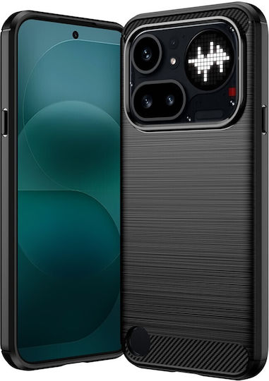 Techsuit Handyhülle aus Silikon in Grau für Nothing Phone (4a) Pro