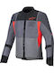 Alpinestars ST-2 Air Sommer Herren Motorradjacket Grau/Grau/Rot