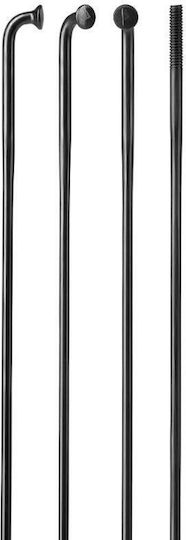 Alpina Extralite Round J-bend Spokes Black 36 Pcs