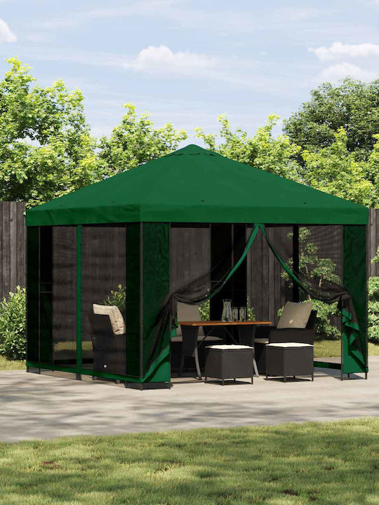 vidaXL Garten Gazebo Grün 3x3m