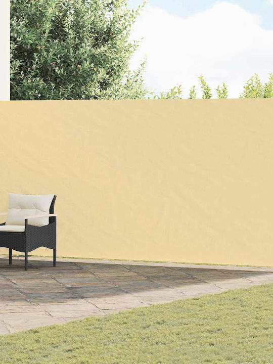 vidaXL Πλαϊνή Τέντα Βεράντας Μπεζ 5x2m