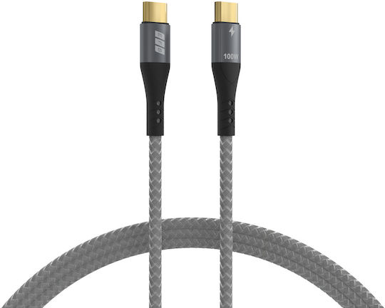 EFB USB 2.0 Cable USB-C male - USB-C 100W PD 3m USB-CC-00004