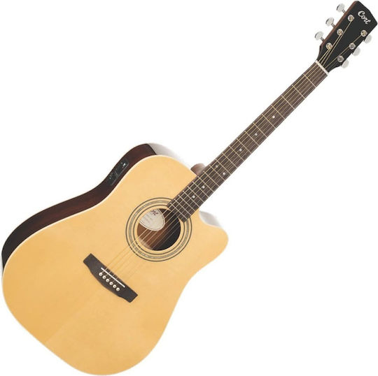 Cort Akustikgitarren Ad-rwce Nat Cw Series Natürliche Rw Cwy