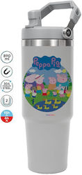 Koupakoupa Peppa Pig Family Handle Thermos Stai...
