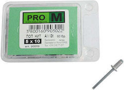 Pro m Πριτσίνια M5x10mm 60τμχ