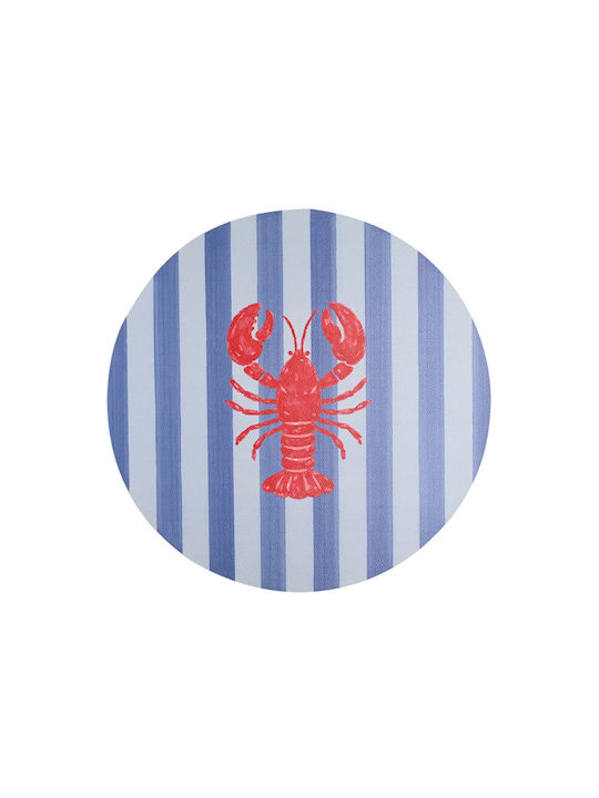 Estia Nautical Lobster Салфетки Заоблени Сини 38см