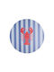 Estia Nautical Lobster Салфетки Заоблени Сини 38см