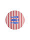 Estia Porto Pesce Tischsets Rund Orange 38cm