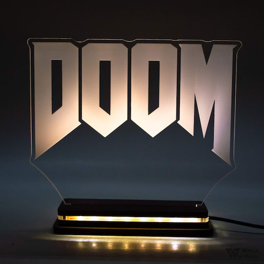 World of Wood Декоративно Осветително Тяло Doom LED 18x15см
