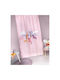 Guy Laroche Kinder Vorhang Verdunkelung Jungle mit Bleistiftfalten Rosa 145x270cm