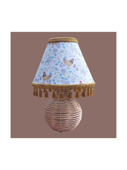 Lămpi De Masă Bamboo Chicken Dimensiuni 35*20*15 E27