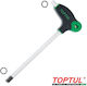 Toptul Κλειδί Allen σε Σχήμα Ταφ με Μύτη Μεγέθους 2.5mm