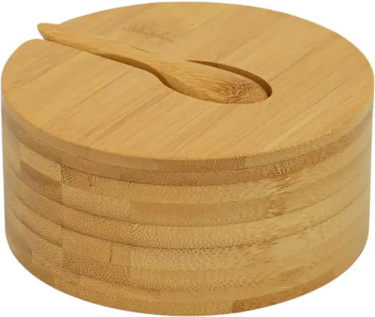 General Use Vase with Lid Wooden ac699