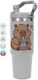 Koupakoupa Capybara Bubble Handled Thermos Stai...