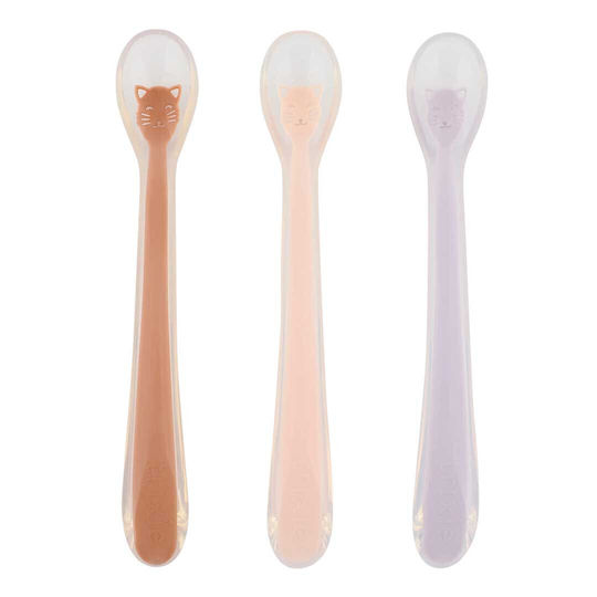 Trixie Baby Set with Silicone Spoons for 4+ Months