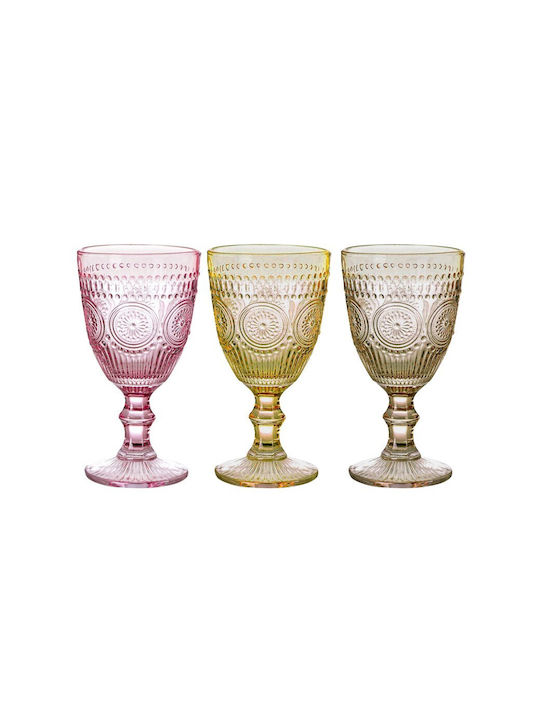 Viosarp Vintage Σετ Ποτήρια για Λευκό Κρασί από Γυαλί 320ml 6τμχ