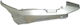 Kawasaki KAZE R 00-04 Heckkunststoffe Links Silber Genuine