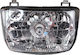 Front Light Crystalized Honda Supra 100 White