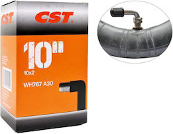 Bicycle Inner Tube 10x2 Cst Wh767 90-degree Valve