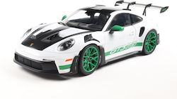1/18 Porsche 911 992 Gt3 Rs 2024 White W Green Stripes W Weissach Package Tribute To 1972 Carrera Rs 1/18 Porsche 911 992 Gt3 Rs 2024 White W Green Stripes W Weissach Package Tribute To 1972 Carrera Rs