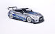 1/43 Nissan Gt-r R35 W Liberty Walk Silhouette Bodykit 2020 Silver W Blue Stripes