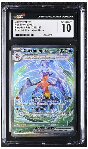 Garchomp Ex Riftul Paradoxului 245/182 Cgc 10