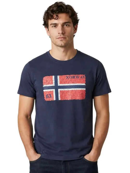 T-shirt Ναυτικό