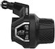 L-twoo A3 8sp Schwarzer Drehgriff Schaltwerk MTB City