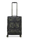 Roncato Cabin Travel Suitcase Camouflage With 4 Wheels Height 55cm