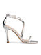 Damen Sandalen Silber