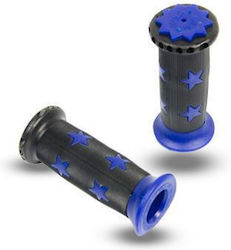 Progrip Handlebar Grip Black Blue Stars