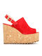 Summer Women's Red Platforms