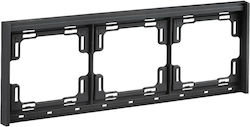 Triple Frame Black Slim Line Elbulgaria 33030 Bk