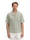 Short Sleeve Linen Shirt Mint