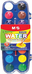 M&G M&G Aquarelle Set Mit 12 Farben