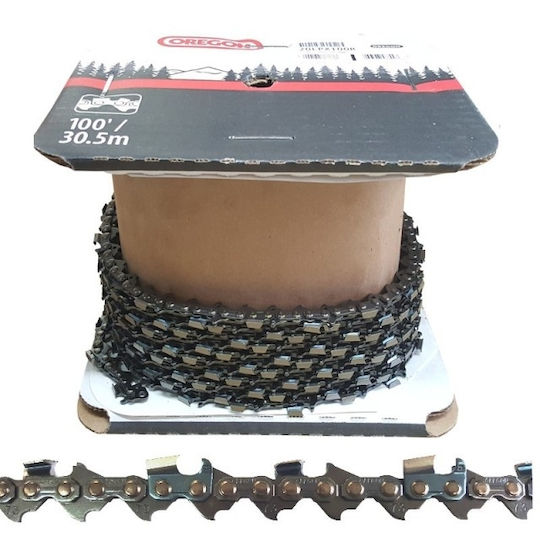 Chainsaw Chain Roll Pitch 3.25 Oregon 30.5m Right Corner