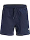 Jack & Jones Junior Magic Splash Παιδικό Μαγιό Βερμούδα / Σορτς Magic Splash