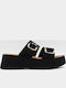 Дамски Сандали Flatforms Черни