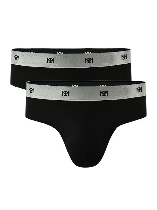 Men's Slip Black 2Pack
