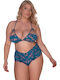 Comfort Дантелено Сет Бельо Bralette с Boxer Зелен