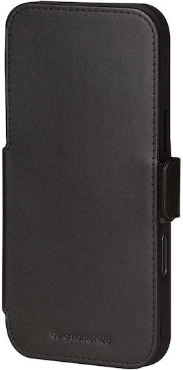 Dbramante1928 Copenhagen Slim Husa Piele Tip Wallet Pentru Apple Iphone 17 Pro Neagră