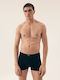 Herren Slips Schwarz 3er Pack