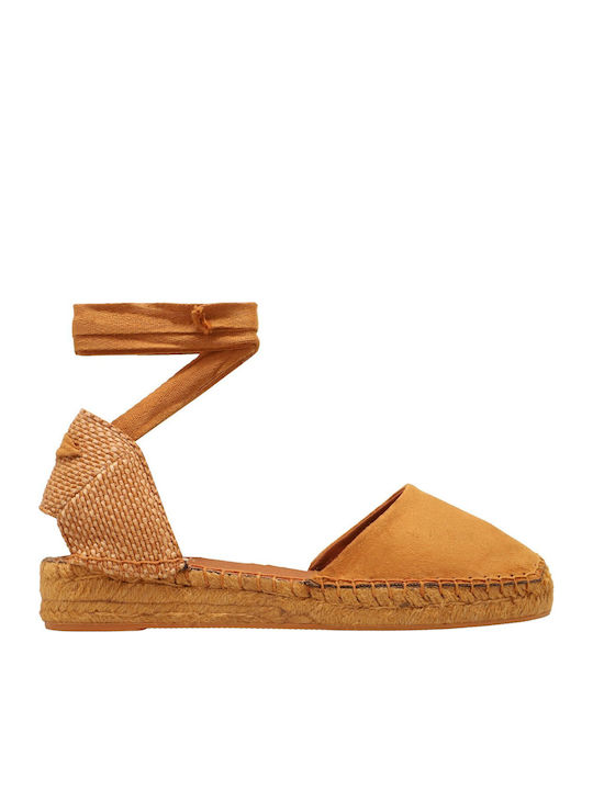 Women's Espadrilles In Orange Colour