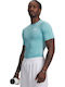 Under Armour Heatgear Men's Thermal Short Sleeve Compression T-Shirt Blue
