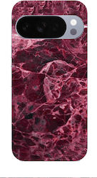Google Pixel 10 Pro Marble Cherry Transparent Silicone TPU Case