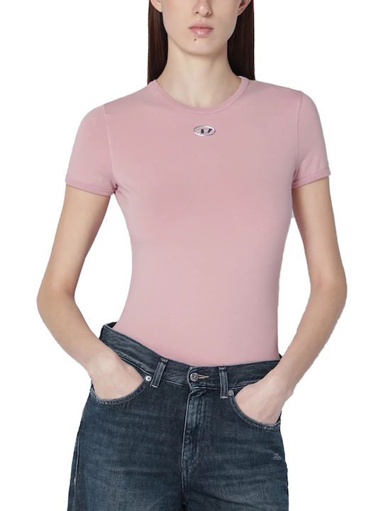 Diesel Women's Sleeveless Pink Blouse