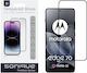 Hardy Glass Sonique Premium Series Hd Vollleim Displayschutzfolie Für Motorola Edge 70 5G Schwarz