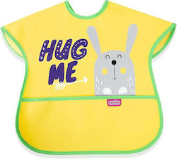 Baby Jem Waterproof Fabric Yellow Baby Bib