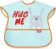 Baby Jem Waterproof Fabric Baby Bib with Pocket Mint